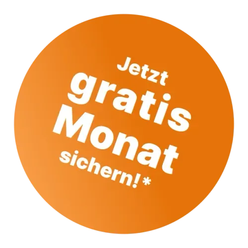 Jetzt gratis Monat sichern!